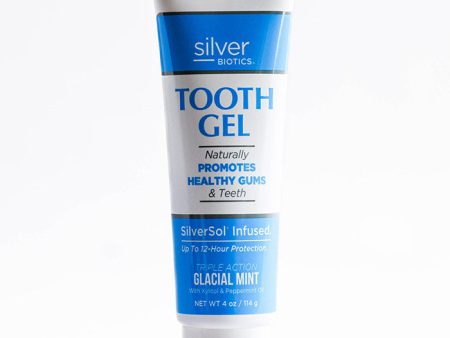 Tooth Gel - Glacial Mint, 4 oz, Silver Biotics Online Hot Sale