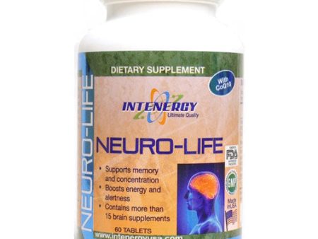 Neuro-Life, Supports Memory & Concentration, 60 Tablets, Intenergy Online now