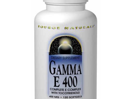 Gamma-E 400 Vitamin E Complex w Tocotrienols 60 softgels from Source Naturals on Sale