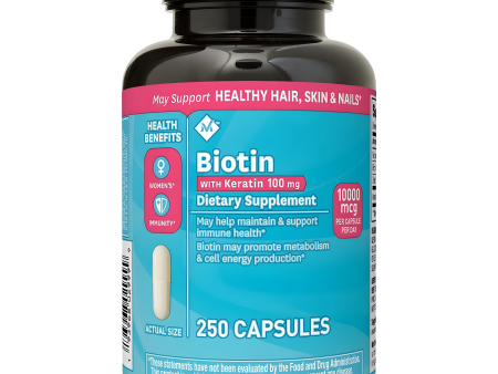 Biotina + Keratina Members  Mark - 250 Capsulas For Discount