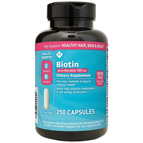 Biotina + Keratina Members  Mark - 250 Capsulas For Discount