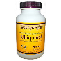 Ubiquinol (Kaneka QH) 200 mg, 60 SoftGels, Healthy Origins Fashion