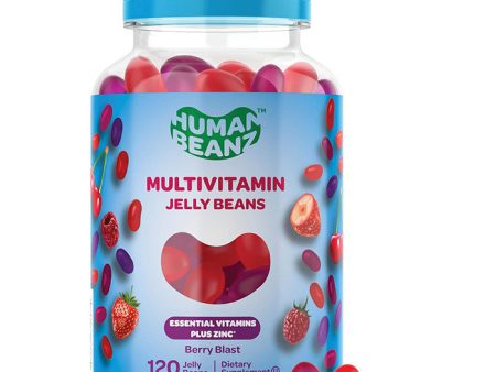 Multivitamin Jelly Bean Gummies with Zinc for Adults, 120 Jelly Beans, Human Beanz Online Hot Sale