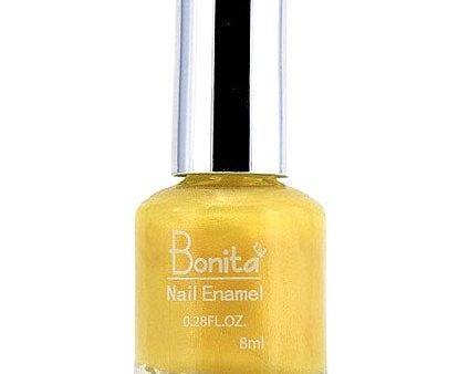 Bonita Petite Nail Enamel - Lemon Drop, Mini Nail Polish, 0.28 oz (8 ml), Bonita Cosmetics Online now