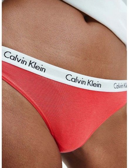 Tanga Calvin Klein  de algodón con logotipo pack de 5 unidades Sale