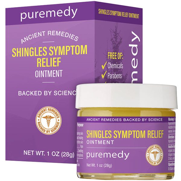 Shingles Symptom Relief Ointment, 1 oz, Puremedy Online now