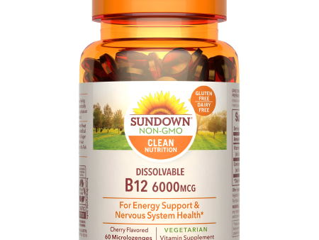 VITAMINA B12  6000 MCG - SUNDOWN NATURALS - 60 Tabletas For Discount