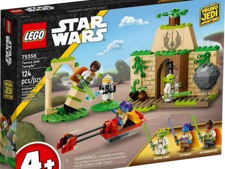 LEGO Star Wars 75358 Templo Jedi Tenoo  Juguete de construcción con figuras de Kai Brightstar y Yoda, set inicial de juguetes de Star Wars + 4 años on Sale