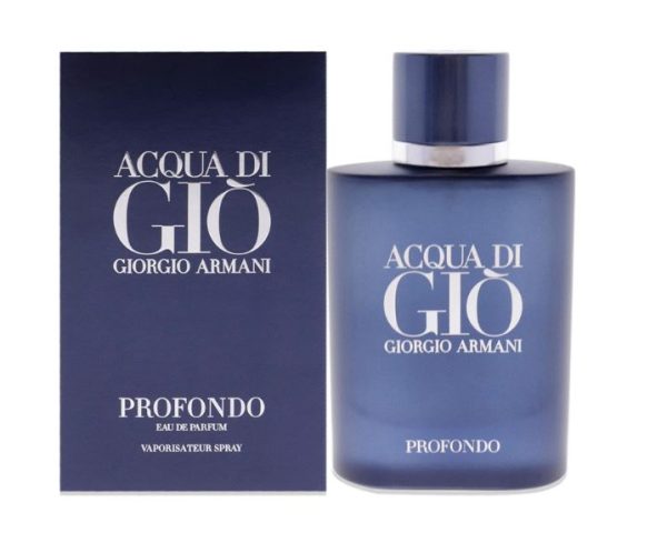 Acqua di Giò Profondo Giorgio Armani EDP para Hombres 75ml Fashion