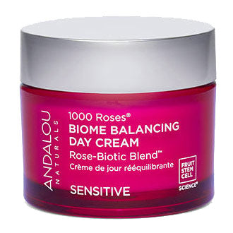 1000 Roses Biome Balancing Day Cream, 1.7 oz, Andalou Naturals on Sale