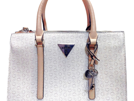 Cartera GUESS blanca con accesorios Online Sale