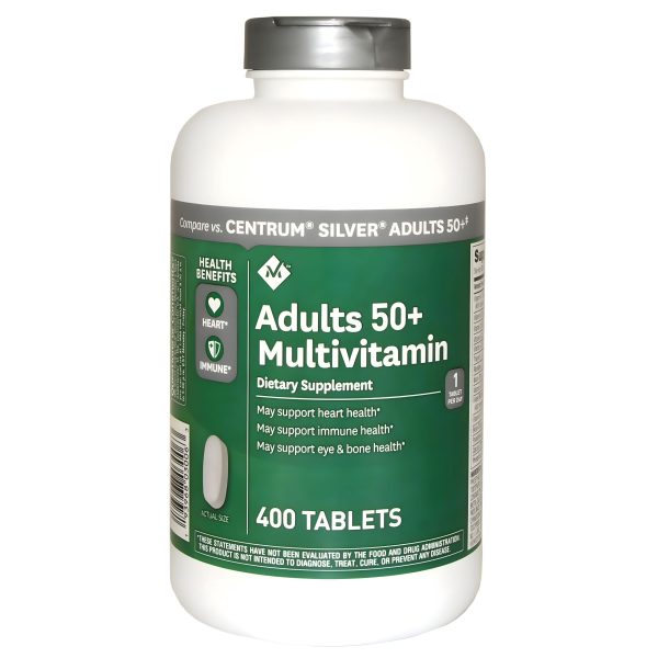 Multivitaminico para adultos 50+ Member s Mark - 400 Tabletas on Sale