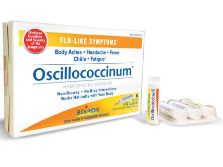 Oscillococcinum, Flu-Like Symptoms, 6 Doses, Boiron Discount