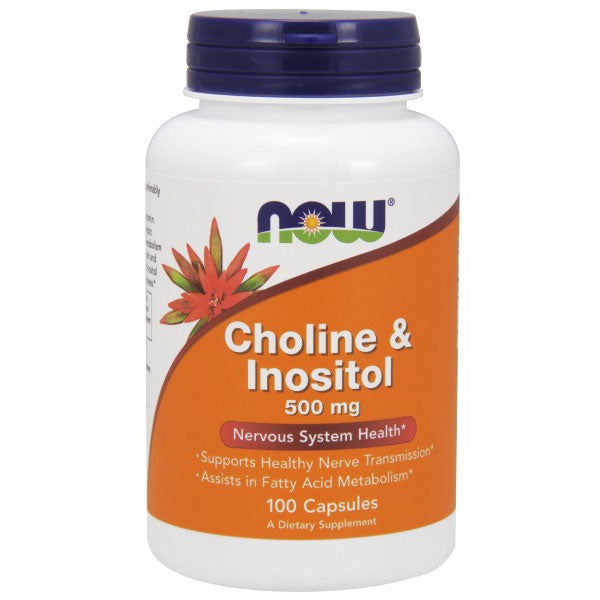 Choline & Inositol 250mg 100 Caps, NOW Foods Hot on Sale