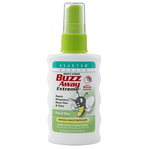 Buzz Away Extreme Pocket Size Mosquito Repellent, 2 oz, Quantum Health Online now