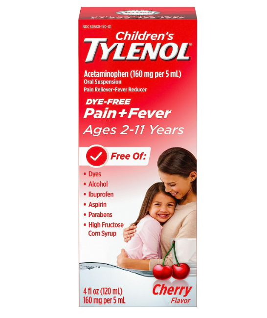 Tylenol liquido para niños , 4oz (120ml) Discount