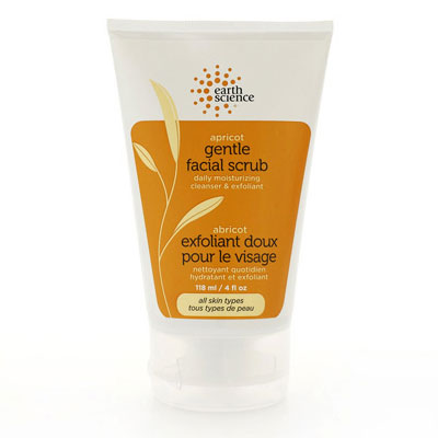 Apricot Gentle Facial Scrub, 4 oz, Earth Science Online Sale