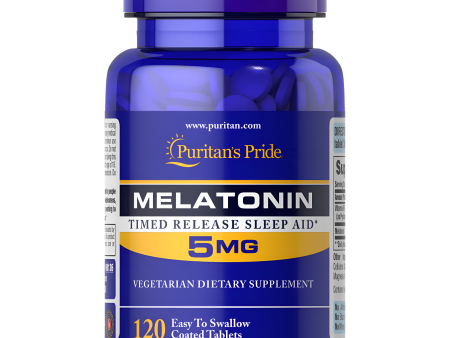 Melatonina 5mg . Puritans Pride 120 Tabletas Online