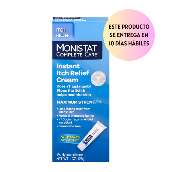 Monistat Complete Carde - Calmante de Máxima Fuerza , Crema para el Alivio de la Picazón - 28gr Online