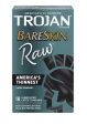 TROJAN PERSERVATIVO BARESKIN RAW PRESERVATIVOS LUBRICADOS, LATEX Discount