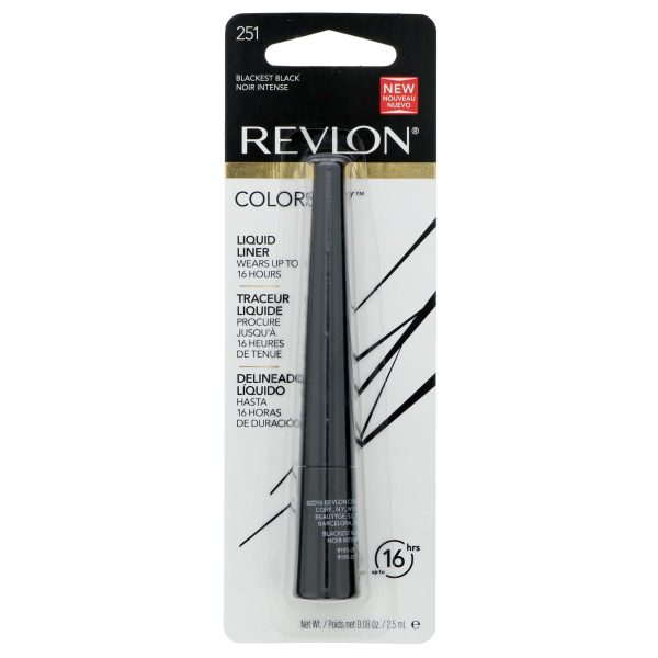 Revlon Colorstay Liquid Liner #251 Negro Online Hot Sale