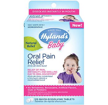 Baby Oral Pain Relief, 125 Tablets, Hyland s Cheap