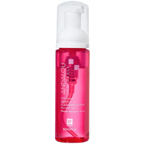 1000 Roses Gentle Cleansing Foam, 5.5 oz, Andalou Naturals Online now