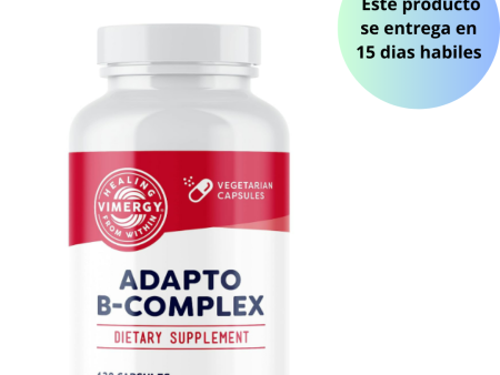 Vimergy Adapto B Complex, 120 capsulas Online now