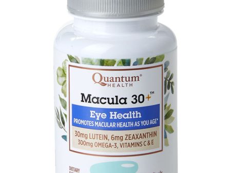 Macula 30+, Macular Health, 60 Softgels, Quantum Health For Cheap