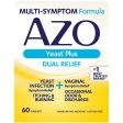 AZO Yeast Plus, Vaginal & Yeast Infection Symptom Relief, 60 Tablets, i-Health, Inc. For Discount