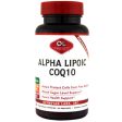 Alpha Lipoic CoQ10 100 100mg, 60 Capsules, Olympian Labs on Sale