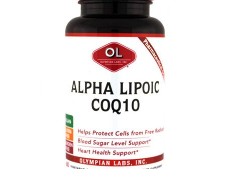 Alpha Lipoic CoQ10 100 100mg, 60 Capsules, Olympian Labs on Sale