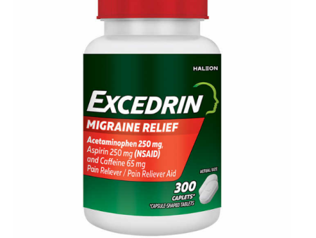 Excedrin Migraine para la Migraña  300 Tabletas on Sale