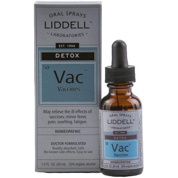 Liddell Vaccines Detox Homeopathic Oral Spray, 1 oz For Cheap