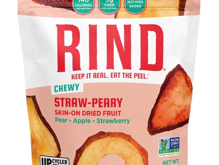 RIND Straw-Peary Skin-On Dried Fruit, 10 oz (283 g) For Cheap