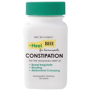 BHI Constipation Formula, 100 Tablets, MediNatura Supply