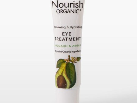 Renewing & Hydrating Eye Treatment, 0.5 oz, Nourish Organic on Sale