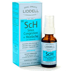 Liddell Sinus Congestion + Headache Homeopathic Spray, 1 oz Supply