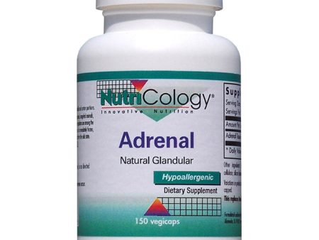 Adrenal Natural Glandular, 150 Capsules, NutriCology Sale