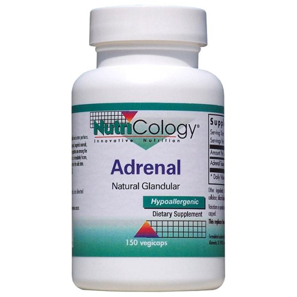 Adrenal Natural Glandular, 150 Capsules, NutriCology Sale