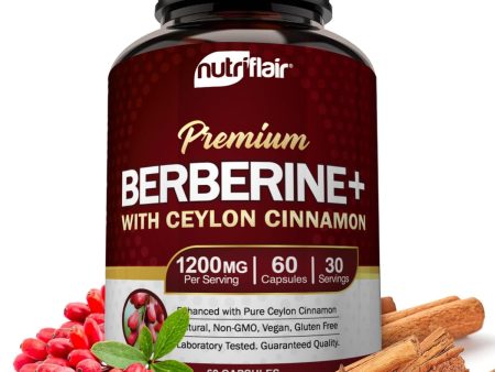 Berberine+ ceylon cinnamon 1200mg Nutriflair For Sale