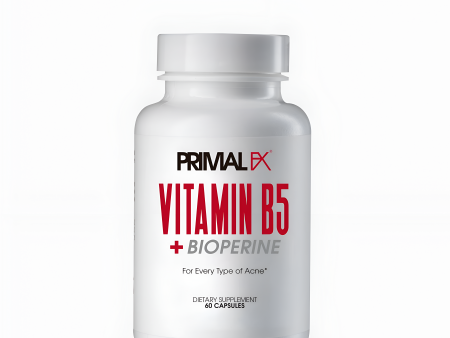 VITAMIN B5 + Bioperine , 60 capsulas - PrimalFx Supply