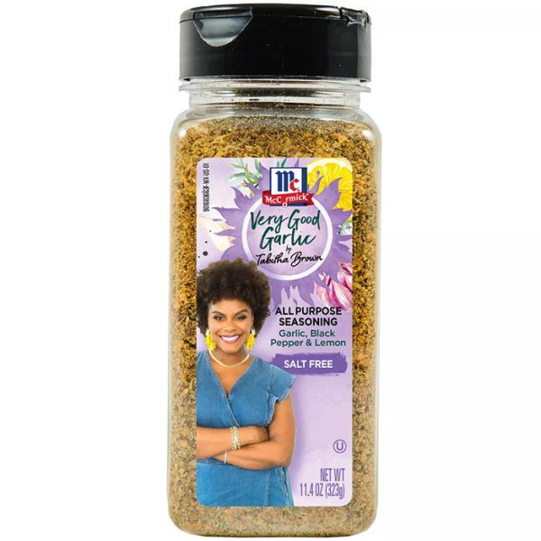 McCormick Very Good Garlic by Tabitha Brown All-Purpose Salt-Free Seasoning, 11.4 oz (323 g) Online