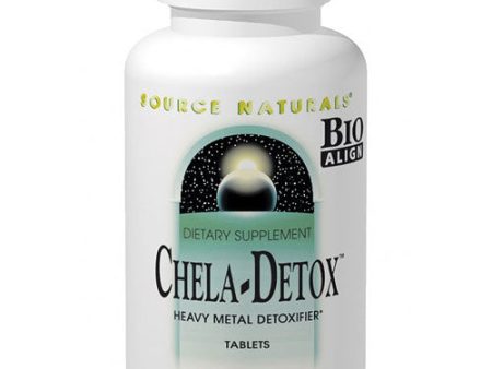 Chela-Detox, Heavy Metal Detoxifier, 120 Tablets, Source Naturals Hot on Sale