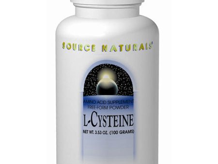 L-Cysteine Powder 100gm from Source Naturals on Sale