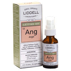 Liddell Letting Go Anger Homeopathic Spray, 1 oz Online Hot Sale