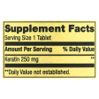 KERATIN SPRING VALLEY  250 MG , 60 tabletas For Sale