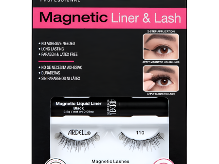 Magnetic Liquid Liner & Lash #110 A prueba de agua Sale