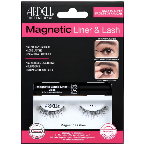 Magnetic Liquid Liner & Lash #110 A prueba de agua Sale