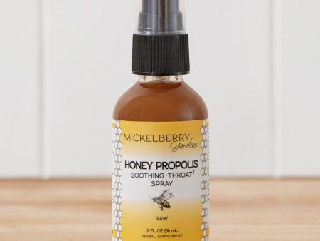 Honey Propolis Soothing Throat Spray, 2 oz, Mickelberry Gardens Cheap